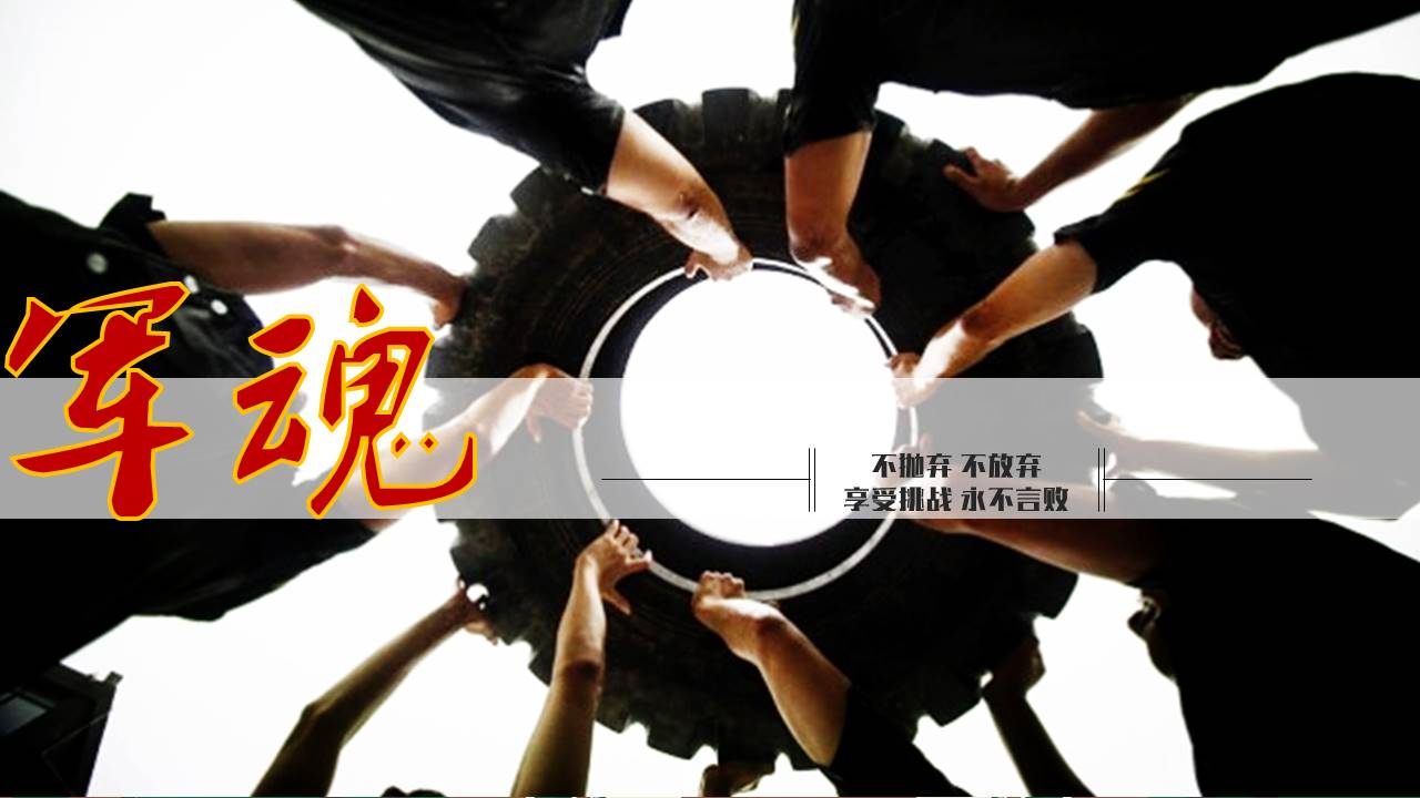 【6天5夜】军人的纪律性、执行力、团队精神