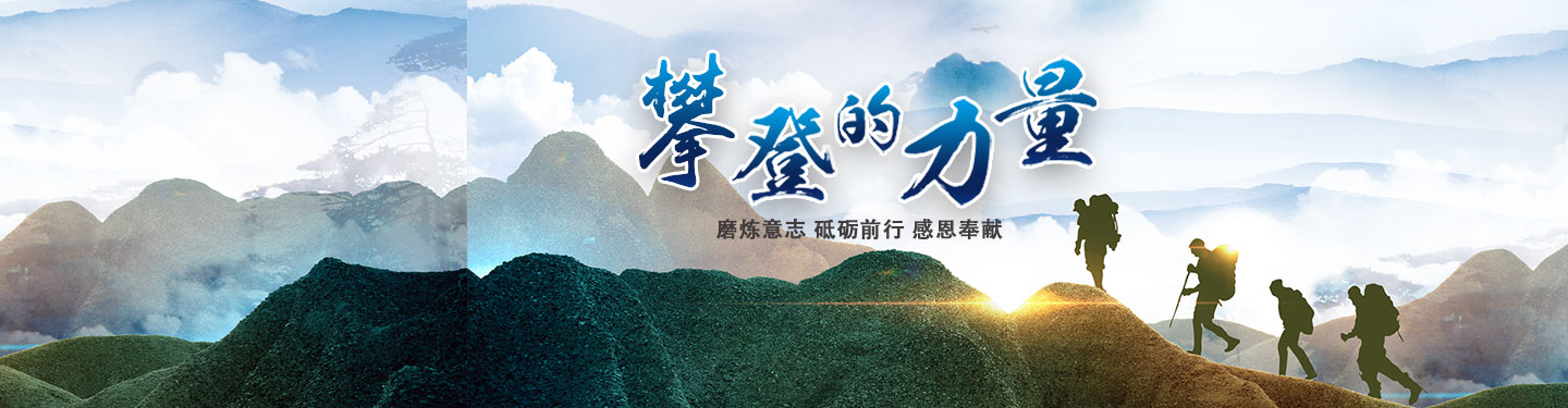 banner 攀登的力量